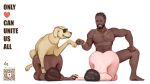 16:9 2025 4k 5_fingers absurd_res ambiguous_penetration ass_up beard bestiality bird_dog canid canine canis clock colored cornrows dark_body dark_skin digital_drawing_(artwork) digital_media_(artwork) domestic_dog ear_piercing ear_ring english_text eyewear facial_hair female feral feral_penetrating feral_penetrating_human fingers fist_bump from_behind_position front_view fur gesture gold_(metal) gold_jewelry group hair hand_holding heart_symbol hi_res human human_on_feral human_on_human human_penetrated human_penetrating human_penetrating_human hunting_dog interspecies intraspecies jewelry labrador light_body light_skin lupaningyo male male/female mammal necklace not_furry parallel_sex partner_swap penetration perching_position piercing qr_code retriever ring_piercing sex shaded short_hair signature simple_background sunglasses text watch white_background widescreen yellow_body yellow_fur