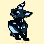 1:1 2025 2d_animation aliasing ambiguous_gender animated animated_gif antennae_(anatomy) anthro arthropod arthropod_abdomen beak bioluminescence bizart black_eyes black_sclera blue_body blue_eyes butt butt_focus chibi dancing digital_drawing_(artwork) digital_media_(artwork) frame_by_frame fur glowing hip_sway insect lepidopteran looking_at_viewer looking_back low_res moth neck_tuft nude nude_ambiguous nude_anthro open_mouth presenting presenting_hindquarters rear_view shaking_butt short_playtime simple_background smile solo tail tail_motion tailwag teeth text tuft wings