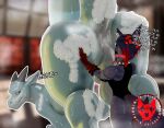 3d_(artwork) absurd_res anus arm_fur arm_tuft backsack balls bathing black_lipstick blue_body blush bodily_fluids butt canid canid_demon canine clothing collar demon dialogue digital_media_(artwork) drag'n_wash dragon duo feral fishnet_clothing freckles gator_dragon_games genitals glistening glistening_body gradient_hair gynomorph gynomorph/male hair hellhound hellhound_(mge) hi_res himiko_kobayashi_(himikohellhound) himikohellhound humanoid inner_monologue intersex intersex/male jigglebonez lipstick looking_back makeup male mammal monster_girl_(genre) monster_girl_encyclopedia musk mythological_canine mythological_creature mythological_scalie mythology on_model one-piece_swimsuit piercing presenting presenting_hindquarters puffy puffy_anus ryan_(drag'n_wash) scalie scar scars_all_over size_difference smug soap soapy standing suds sweat swimwear thinking tuft