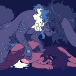 1:1 ambiguous_penetration anthro big_breasts big_tail blight_(hb) blue_body blue_fur blush bodily_fluids breasts circuit_markings clothing cum cum_inflation cum_inside cum_pool curly_hair deceased_bunny drooling duo female female_penetrated fishnet_clothing fur genital_fluids glowing glowing_cum glowing_hair glowing_markings gynomorph gynomorph/female gynomorph/male gynomorph_penetrating gynomorph_penetrating_female hair hand_on_arm hand_on_hip inflation intersex intersex/female intersex/male intersex_penetrating intersex_penetrating_female lagomorph looking_pleasured male mammal markings penetration penile penile_penetration pink_body pink_fur pubes ramiel_(deceased_bunny) saliva sex sharp_teeth tail teeth tongue tongue_out torn_clothing unusual_bodily_fluids unusual_cum unusual_genital_fluids