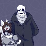 1:1 2026 2d_animation :3 abstract_background animal_humanoid animated animated_gif annoyed annoying biped blep blush blush_lines brown_hair cat_humanoid clothed clothing cute_fangs deltarune dialogue digital_drawing_(artwork) digital_media_(artwork) duo empty_eyes english_description english_text fangs feathered_wings feathers felid felid_humanoid feline feline_humanoid female female_humanoid fur gaster grey_body grey_skin hair hair_over_eyes hands_behind_back head_wings heart_tongue humanoid long_hair loop macie_(maciemacchi) maciemacchi male male/female male_humanoid mammal mammal_humanoid nya open_:3 owo short_playtime tail teeth text tongue tongue_out undertale undertale_(series) unusual_wing_placement uwu vessel_(deltarune) white_body white_fur white_skin winged_humanoid wings