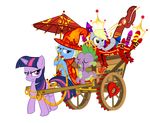  blonde_hair blue_hair cart china chinese_new_year cutie_mark derpy_hooves_(mlp) dragon equine facial_hair female feral firecracker fireworks friendship_is_magic hair horn horse long_hair male mammal match mustache my_little_pony parasol pixelkitties pony purple_eyes purple_hair riding rocket scalie short_hair spike_(mlp) trixie_(mlp) twilight_sparkle_(mlp) unicorn young 