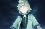  blonde_hair blue_eyes kingdom_hearts male roxas solo spiky_hair 