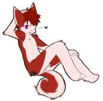  &lt;3 anthro canine cenny chibi dog husky mammal nude plain_background solo white_background 