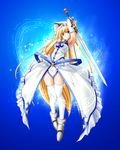  1girl blonde_hair iris iris_(princess_waltz) princess_waltz solo sword weapon 
