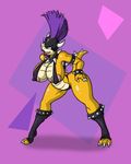  big_breasts breasts clothed clothing collar female hair horn koopa legwear lordstevie mario_bros mohawk nintendo nipples panties reptile scalie shell skimpy tail toeless_socks turtle underwear video_games wide_hips 