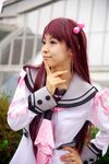  cosplay highres inose_ran oretachi_ni_tsubasa_wa_nai photo real sailor sailor_uniform school_uniform serafuku watarai_asuka 