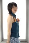  denim_vest highres komiyama_maki photo skirt 