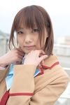  blazer cosplay gokujou_seitokai highres katsura_seina photo sakura_mizuki school_uniform 