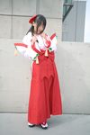  bow cosplay hair_bow hairbow highres japanese_clothes kannazuki_no_miko kurusugawa_himeko matsunaga_ayaka miko photo 