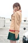  blazer cosplay gokujou_seitokai highres katsura_seina miniskirt photo sakura_mizuki school_uniform skirt 