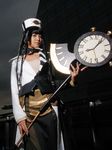  aida_yukiko clock cosplay eclipse highres photo scythe trickster 