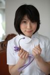  cosplay highres komiyama_maki nurse nurse_uniform photo stethoscope 