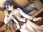  black_hair game_cg long_hair scarlett sunglasses 