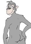  clothing darwin edit male mammal monkey mutant_serpentina nude primate solo the_wild_thornberrys 
