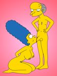  burtstanton marge_simpson montgomery_burns tagme 