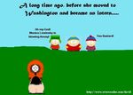  animated eric_cartman kenny_mccormick kyle_broflovski monica_lewinsky south_park 