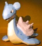  blue feral fins jewzeepapercraft lapras nintendo papercraft pok&#233;mon pok&eacute;mon real shell solo video_games 