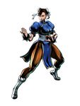  absurdres athletic black_hair boots bracelet brown_eyes brown_hair brown_legwear bun_cover capcom china_dress chinese_clothes chun-li chun_li double_bun dress earrings eyeshadow fighting_stance hair_ribbon hands high_heels highres hips jewelry legs lipstick makeup marvel marvel_vs._capcom marvel_vs._capcom_3 marvel_vs_capcom marvel_vs_capcom_3 mori_toshiaki muscle official_art pantyhose puffy_sleeves ribbon sash shiny shiny_clothes shoes short_dress short_hair simple_background solo spiked_bracelet spikes spread_legs street_fighter thick_thighs thighs turtleneck wide_hips wind 