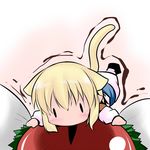  animal_ears blonde_hair blush cat_ears cat_tail chibi extra_ears hoshizuki_(seigetsu) kemonomimi_mode minigirl mizuhashi_parsee puru-see reiuji_utsuho short_hair solo_focus tail third_eye touhou trembling |_| 