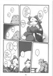  chibineco chub chubby comic english_text female gay greyscale haruneko male monochrome sachiko shinobu text translated unknown_species 