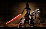  crossover darth_vader nurse pyramid_head silent_hill sith star_wars stormtrooper tagme 