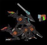  anal doggy_position doggystyle duo feral from_behind gay green_eyes gun machine male mecha mechanical penis pink_eyes ranged_weapon robot sex shadow_fox side_view weapon zoids 