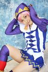  card cosplay highres joker pachi-slot_sengen_rio_de_carnival photo pink_hair thigh-highs thighhighs tora_(model) 