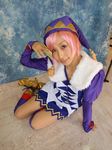  card cosplay joker pachi-slot_sengen_rio_de_carnival photo pink_hair thigh-highs thighhighs tora_(model) 