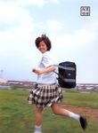  bag blouse bookbag cosplay footwear photo pleated_skirt school_uniform serafuku skirt sleeveless_sweater socks sweater_vest ueto_aya 