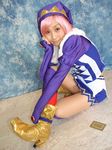 card cosplay joker pachi-slot_sengen_rio_de_carnival photo pink_hair thigh-highs thighhighs tora_(model) 