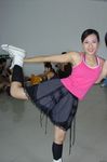  china_dance_team highres kneehighs photo skirt tank_top 