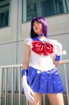  bishoujo_senshi_sailor_moon cosplay gloves highres namada pantyhose photo purple_hair sailor sailor_saturn sailor_uniform school_uniform serafuku tomoe_hotaru 