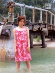  dress lake photo summer_dress sundress ueto_aya 