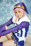  card cosplay highres joker pachi-slot_sengen_rio_de_carnival photo pink_hair thigh-highs thighhighs tora_(model) 