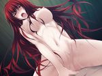  1boy 1girl breasts censored game_cg highres long_hair maji_de_watashi_ni_koi_shinasai! margit_eberbach naoe_yamato nude red_hair sex 