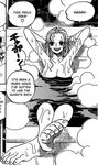  armpit armpits arms_up bath cleavage feet nami one_piece onsen toes wet 