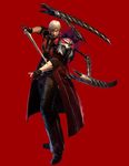  3d blue_eyes capcom concept_art dante dante_(devil_may_cry) devil_may_cry devil_may_cry_3 devil_may_cry_4 gloves highres lucifer lucifer_(dmc) male male_focus official_art tatsuya_yoshikawa 