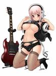  big_boobs breasts pink_hair sonico super super_sonico vocaloid 