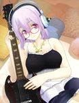  big_boobs breasts pink_hair sonico super super_sonico vocaloid 