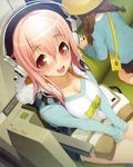  big_boobs breasts pink_hair possible_duplicate sonico super super_sonico vocaloid 