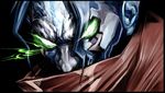  1boy blue_hair bust face glowing glowing_eyes male male_focus manly pixiv_thumbnail raziel_(soul_reaver) resized shiba_(berryeater) solo soul_reaver undead 