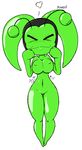  &hearts; alien breasts female helmet insatiable_xuxa shiny x3 