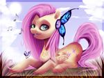  bird creepy cutie_mark equine female feral fluttershy_(mlp) friendship_is_magic horse imalou magnet mammal music_notes musical_note my_little_pony pegasus pony singing tail teeth vocaloid what_has_science_done wings 