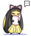  animal_ears concave female horn mawile nintendo no_humans pillow pok&#233;mon pokemon red_eyes simple_background tears unknown_artist video_games white_background 