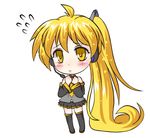  akita_neru blonde_hair female long_hair side_ponytail side_tail vocaloid 