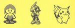  game_freak official_art pikachu pixel_art pokemon pulseman pulseman_(character) quinty quinty_(character) 