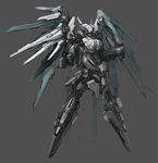  bad_pixiv_id hatsune_miku mecha mechanization no_humans prog_wang solo vocaloid weapon wings 