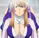  breasts female girl green_eyes long_hair mole pov queen&#039;s_blade queen's_blade queen's_blade_rebellion screencap siggy sigui_(queen's_blade) solo stitched 