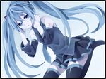  bad_id bad_pixiv_id blue_eyes blue_hair boots detached_sleeves hatsune_miku kouko long_hair necktie skirt solo thigh_boots thighhighs twintails very_long_hair vocaloid 